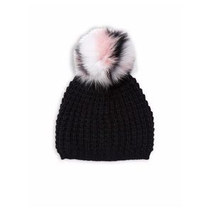 Norla Fox Fur Pom Beanie